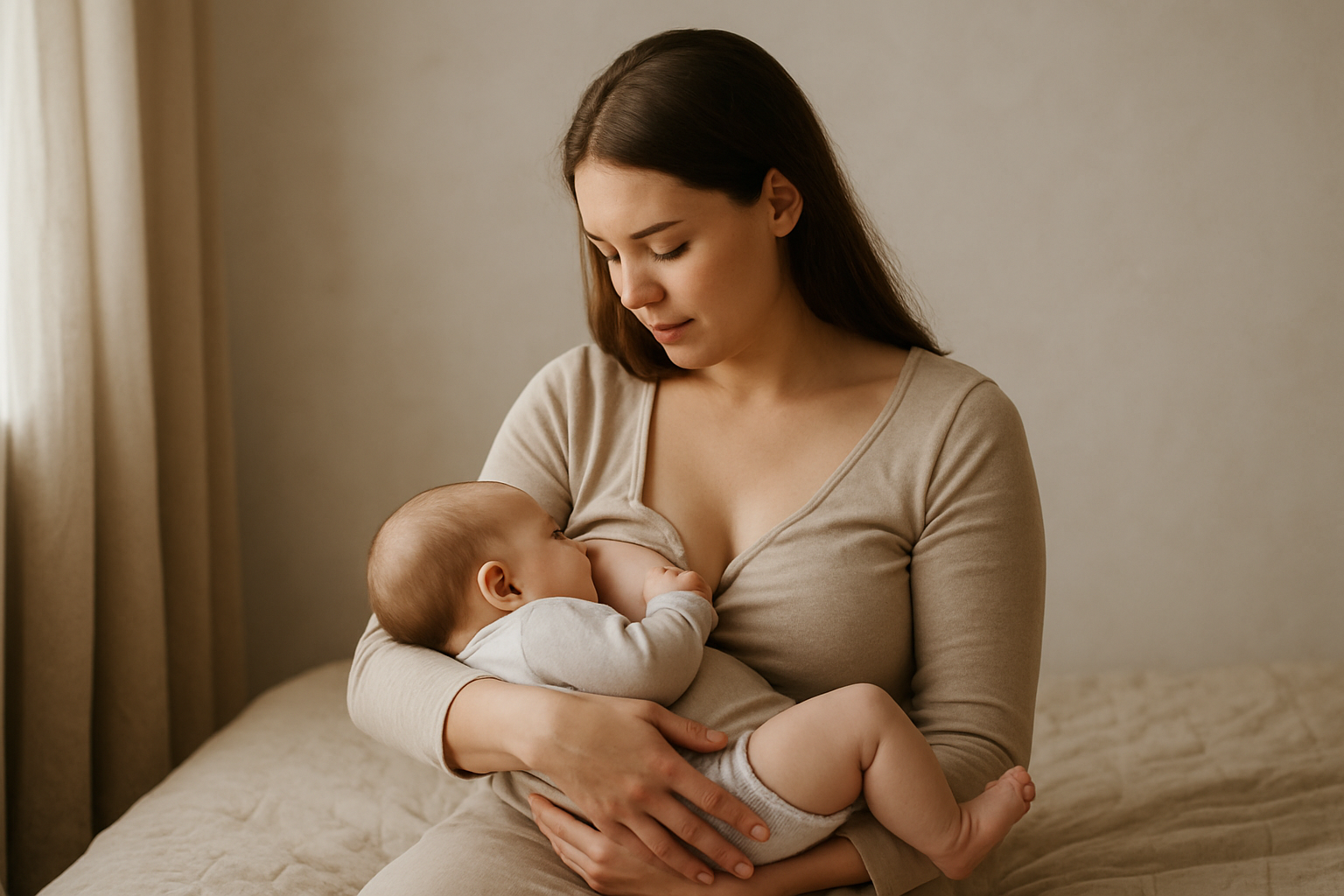 Enceinte sans retour de couches : le rôle de l’allaitement