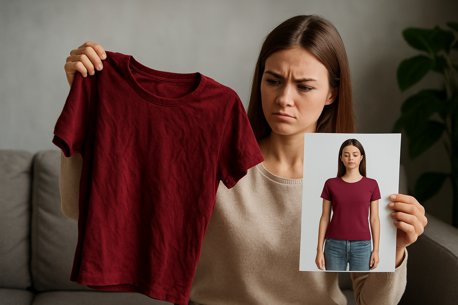 Pourquoi la qualité des vêtements en ligne ne correspond-elle pas aux photos ?